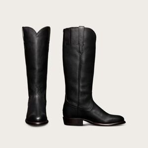 Tecovas The Hailey Knee-High Boot in Midnight